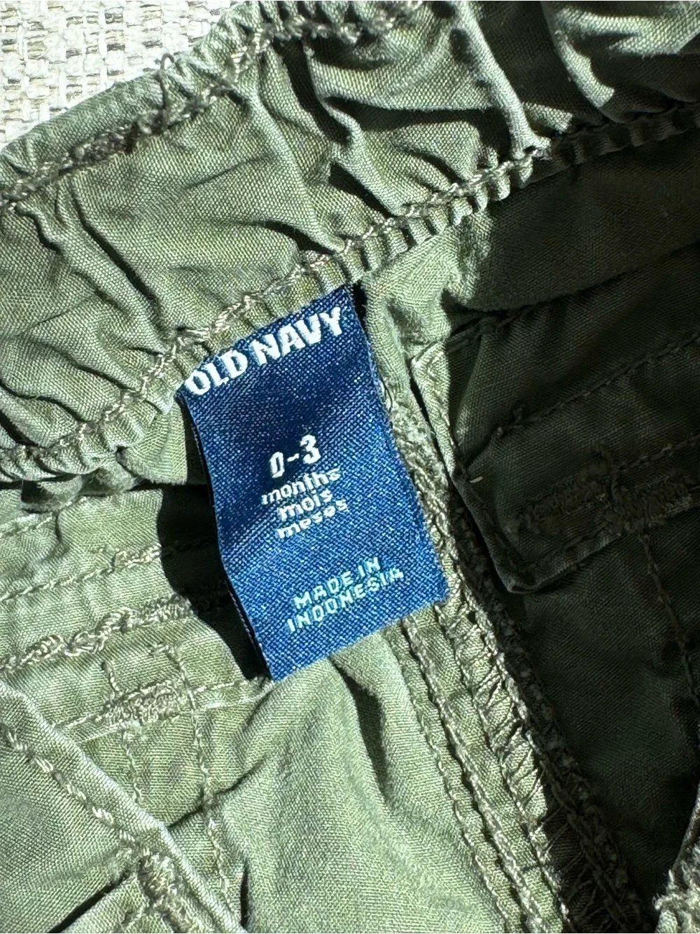 Old Navy Olive Green Cargo Jogger Pants